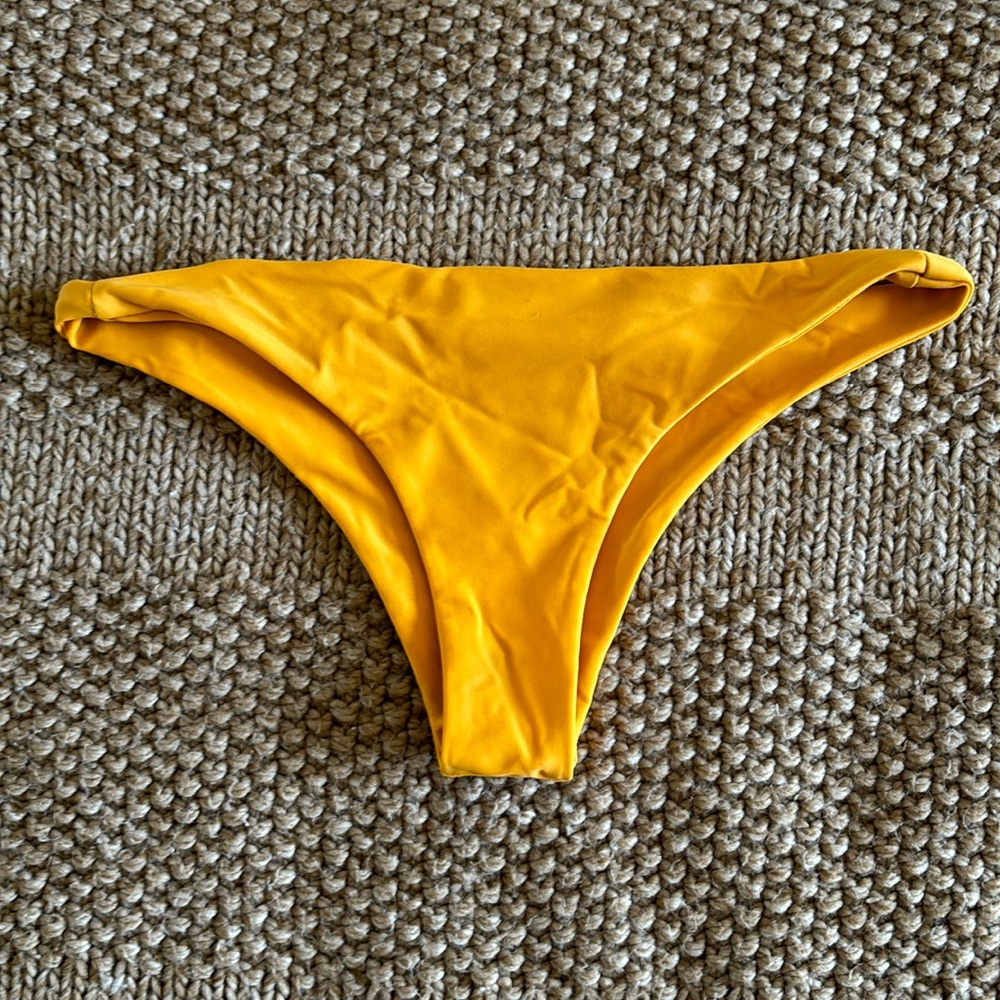 Mikoh tangerine bikini bottoms - size xs